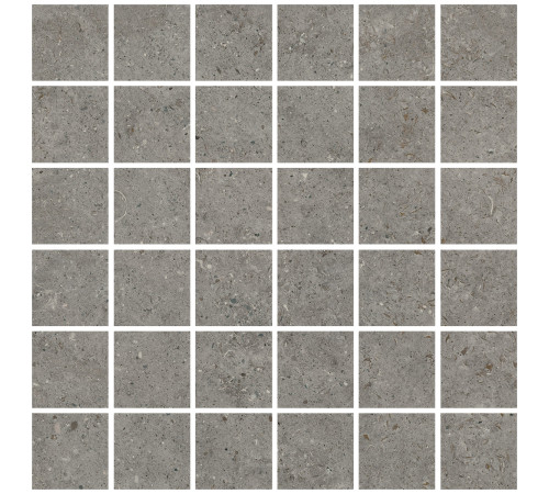 Beren Dark Grey Mosaic 55 Natural 30x30