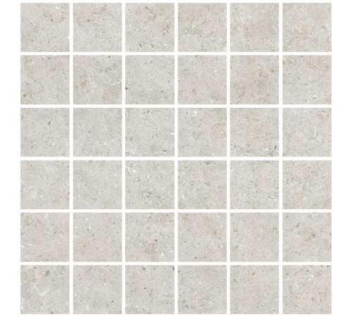 Beren Light Grey Mosaic 55 Anti-Slip 30x30