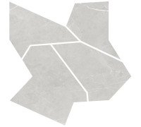 Allure Deco Mosaic Light Grey Soft 60x60