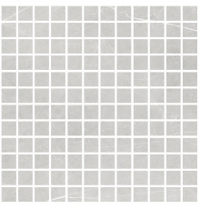 Allure Mosaic 25 Light Grey Soft 30x30