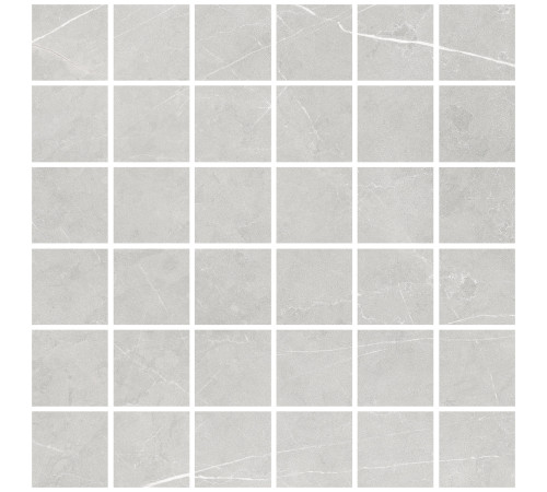 Allure Mosaic 55 Light Grey Soft 30x30
