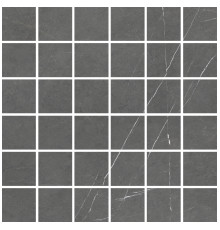 Allure Mosaic 55 Anthracite Soft 30x30