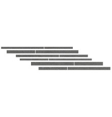Allure Mureto 3d Mosaic Anthracite Anti-Slip 15x90