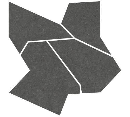 Noon Deco Mosaic Anthracite Anti-Slip 60x60