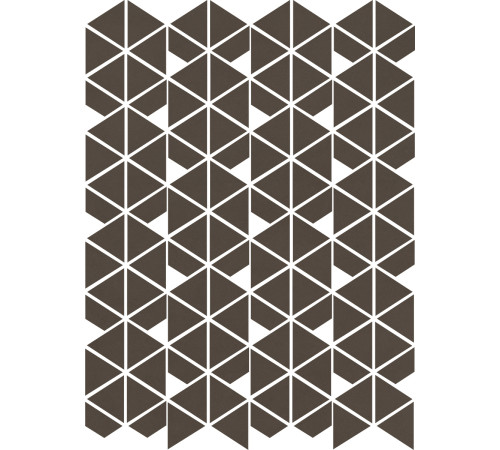 Cava Brown Mosaic. E. 22.8x27.8