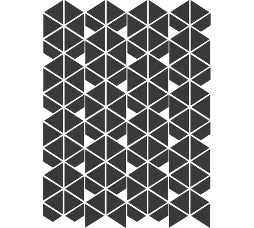 Cava Black Mosaic. E. 22.8x27.8