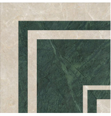 82 Waterjet Border 12x12 (Brandenburg Green)