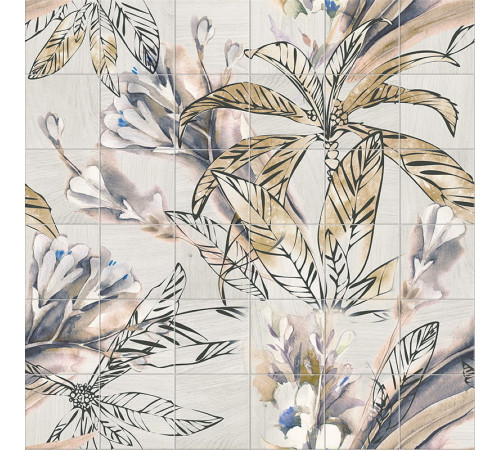 Mural Autumn Leaves 120x120 (Комплект Из 36шт 20x20)