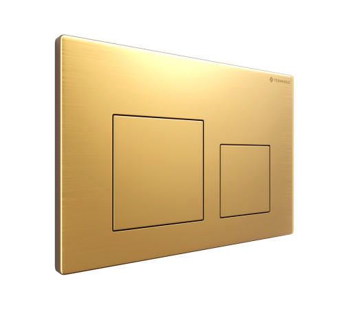 Клавиша смыва Terminus 82K24х16G, брашированное золото