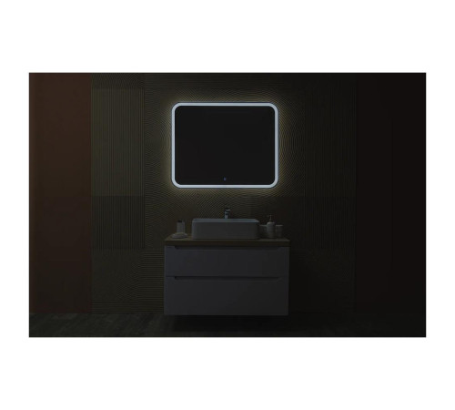 Зеркало Silver Mirrors Stiv neo-S 1000х800 (cенсорный выключатель, бегущая подсветка)