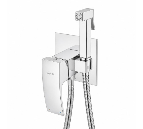 Гигиенический душ со смесителем GAPPO G7207-1, хром