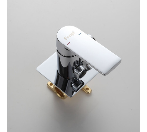 Гигиенический душ со смесителем FRAP F7571, хром