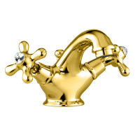 Смеситель для раковины Fiore MARGOT SKY (SWAROVSKI®) 01OO0622, золото