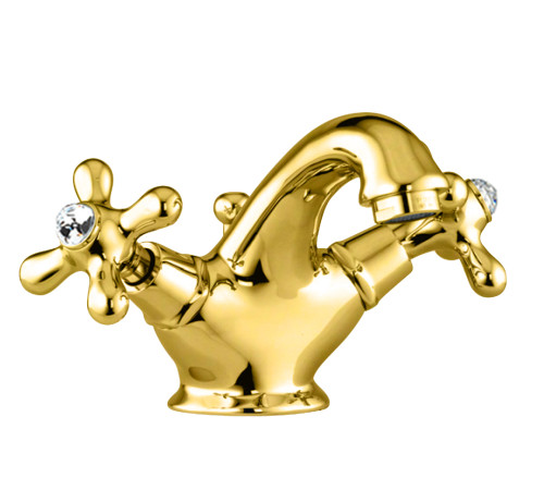 Смеситель для раковины Fiore MARGOT SKY (SWAROVSKI®) 01OO0622, золото