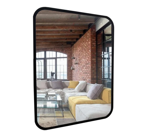 Зеркало Silver Mirrors Мальталофт 600х800 (без подсветки, рама пластик, гор/вер)