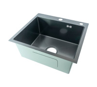 Мойка для кухни Fmark FSC5045Q, графит