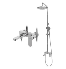 Душевая система Hansberge H5044C, хром
