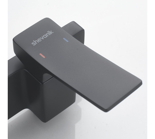 Гигиенический душ со смесителем Shevanik S6105H-1, черный
