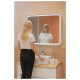 Зеркало Silver Mirrors Stiv neo-S 1000х800 (cенсорный выключатель, бегущая подсветка)