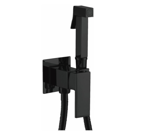 Гигиенический душ со смесителем Haiba HB5512-7, черный