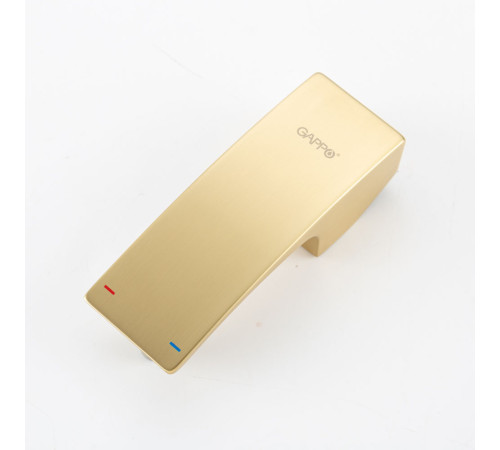 Гигиенический душ со смесителем GAPPO G7207-33, золотой сатин