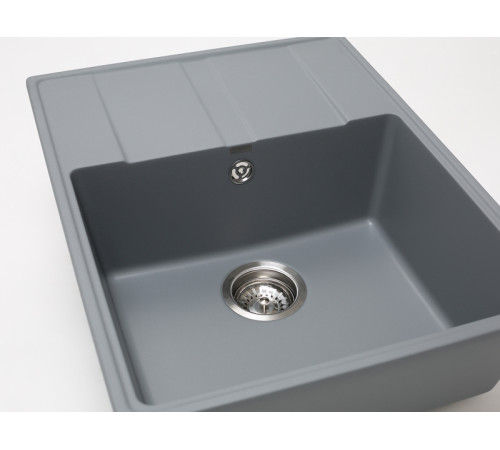Кухонная мойка Grandex Aqua Topline 600312, серый