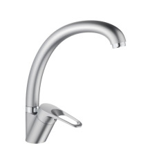 Смеситель для кухни Haiba HB4113-1, серый