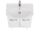 Тумба с раковиной подвесная/напольная Dreja Alda D 65 см, белый