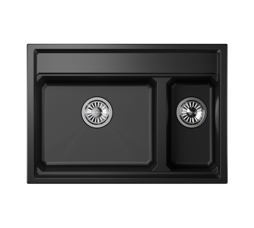 Кухонная мойка Granula 7302, ШВАРЦ