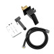 Гигиенический душ со смесителем FRAP F7506-6, черный