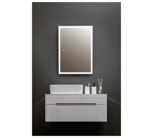 Зеркало-шкаф Silver Mirrors Киото Flip 50 (535х750, сенсорный выключатель)