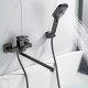 Смеситель для ванны Raffine F2296T, оружейная сталь