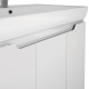 Тумба под раковину подвесная Dreja Q Plus (D) 80 см, белый