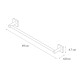 Полотенцедержатель FIXSEN LUX CHROME FX-15001, хром