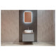 Зеркало Silver Mirrors Шампань-Lite 500х700 (открытая подсветка, cенсорный выключатель) гор/верт