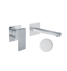 Смеситель для раковины Fiore KUBE 100BB7597, белый