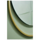 Зеркало Silver Mirrors Alba 500х1500 (металлическая рама, цвет золото)
