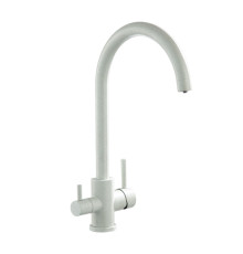 Смеситель для кухни с подключением фильтра FRAP F43899-42, серый