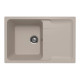 Кухонная мойка Ulgran Quartz Gerda 780-02, лен