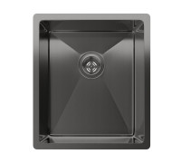 Кухонная мойка Rivelato Rinox 3844 UN PVD, черный