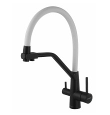 Смеситель для кухни с подключением к фильтру Fmark FS0662-H02, черный