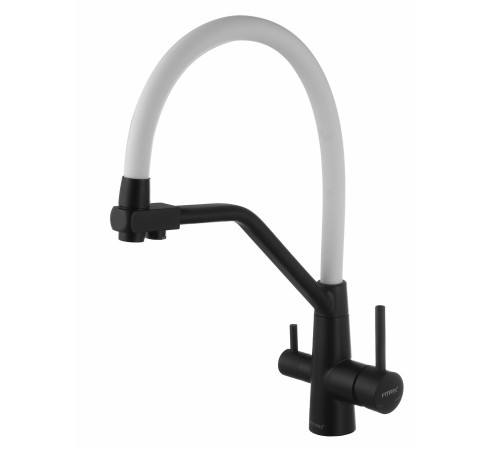 Смеситель для кухни с подключением к фильтру Fmark FS0662-H02, черный