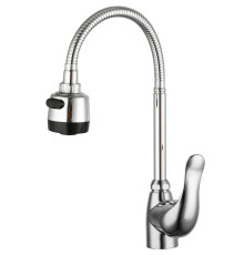 Смеситель для кухни с гибким изливом и режимом душ FRUD R42055-3, хром