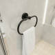 Полотенцедержатель FIXSEN COMFORT    BLACK FX-86011, черный матовый