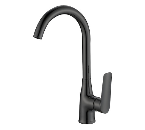 Смеситель для кухни Esko Lagos Black LG519B, черный