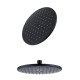 Верхний душ Bravat Built-in P70253BW-ENG, черный
