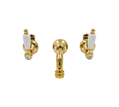 Смеситель для раковины Fiore COLONIALE 02OO0636, золото