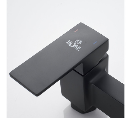 Гигиенический душ со смесителем Rose R2805H-1, черный