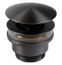 Донный клапан для раковины FILARETE FL75BG, графит