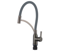 Смеситель для кухни Fmark FS8244Q-04, графит